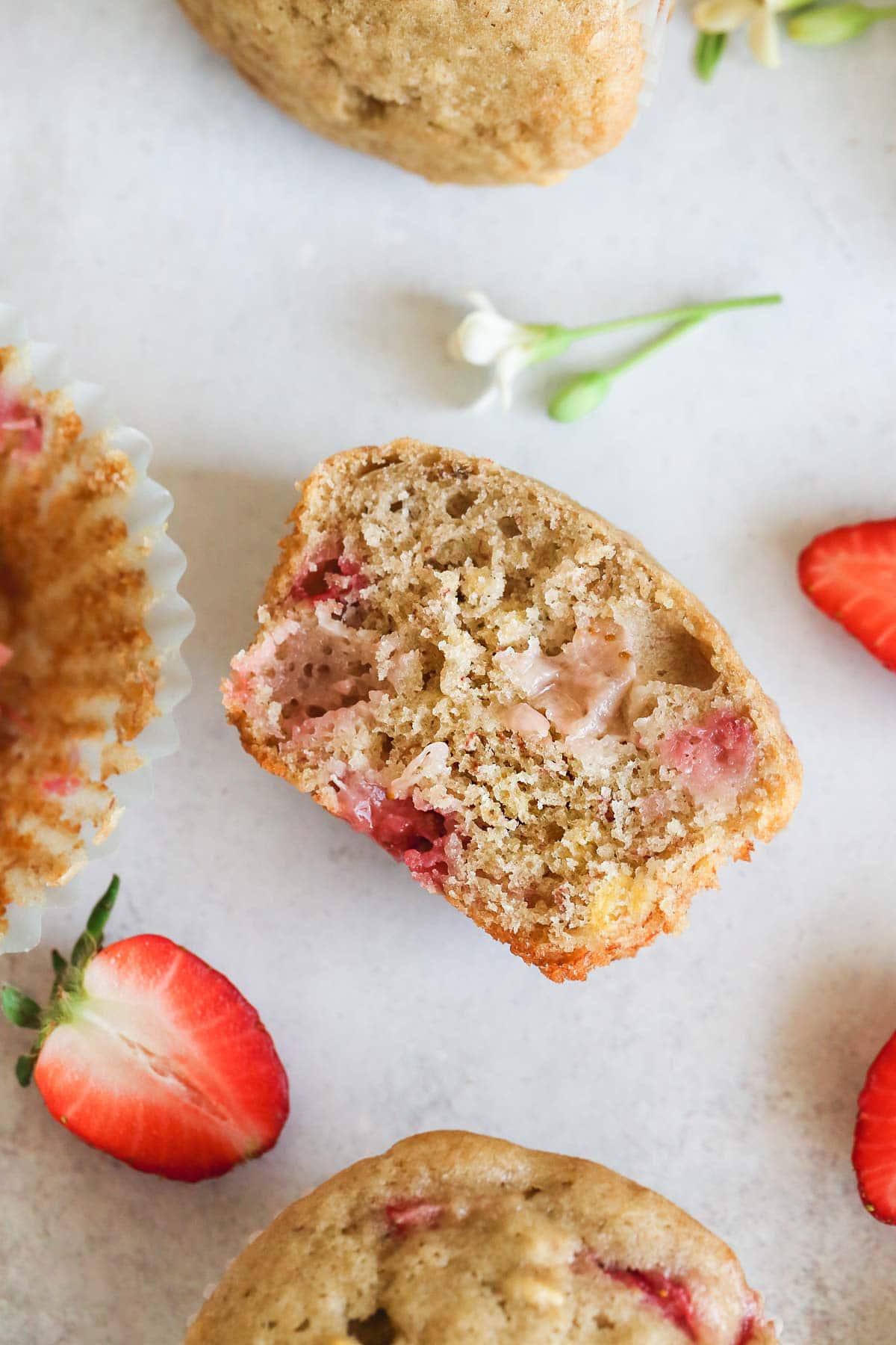 Strawberry Banana Muffins