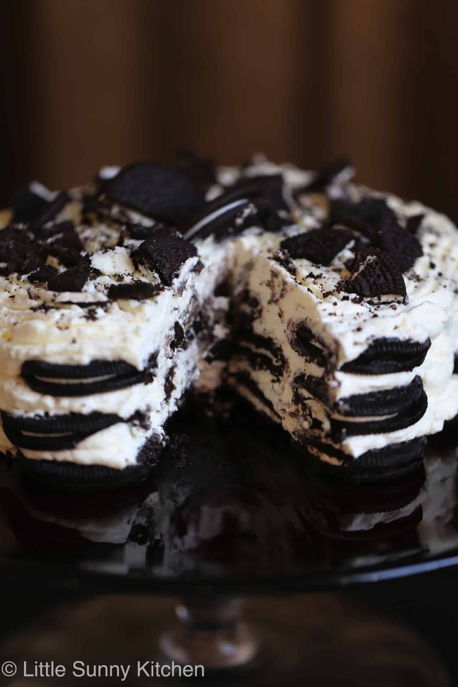 Oreo Icebox Cake - Little Sunny Kitchen