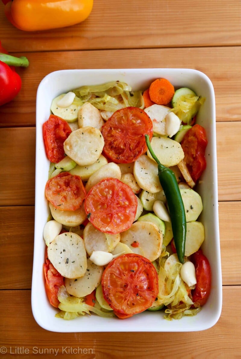 Vegetable Potato Bake Little Sunny Kitchen