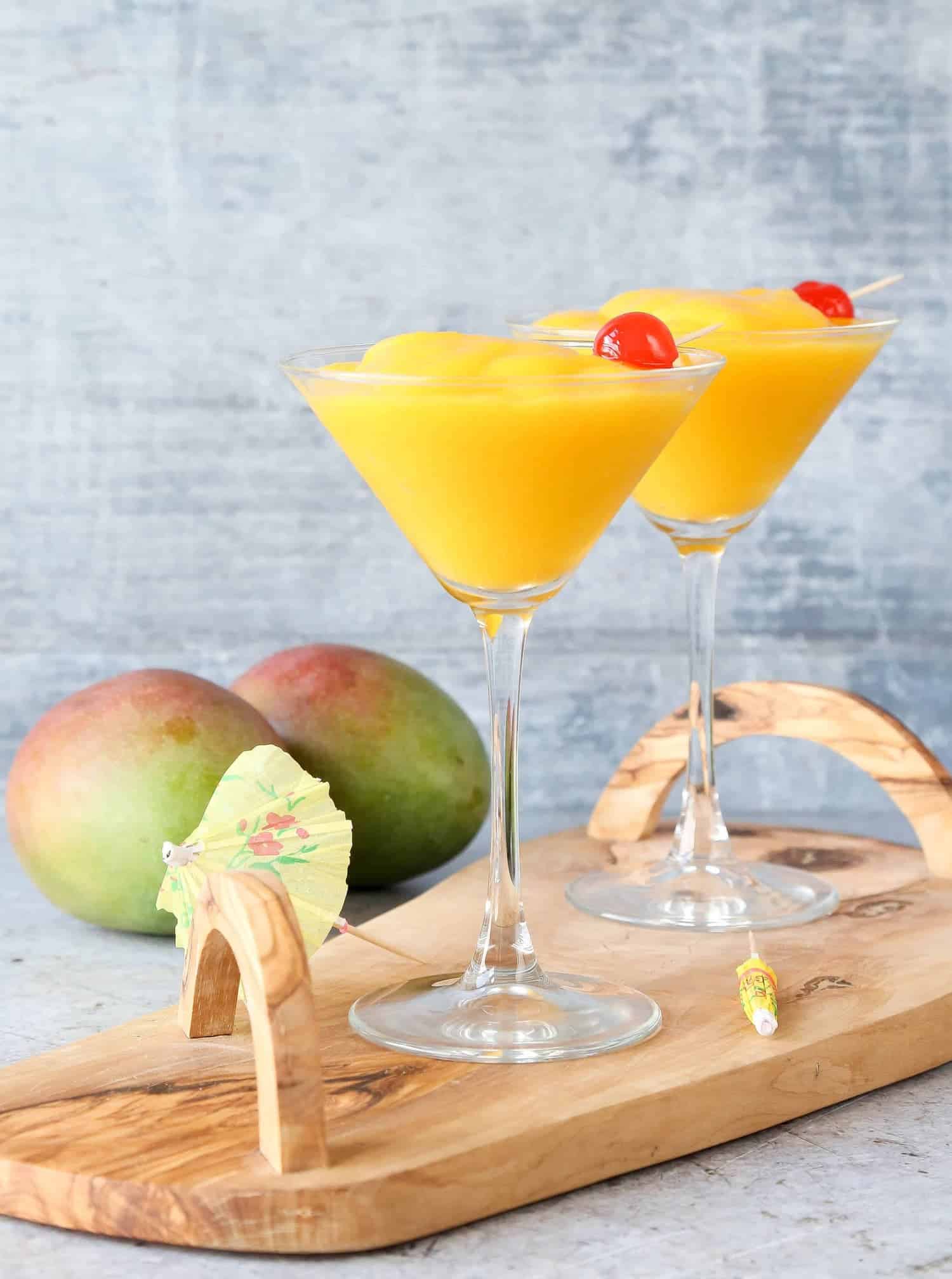 Frozen Mango Daiquiri - Little Sunny Kitchen