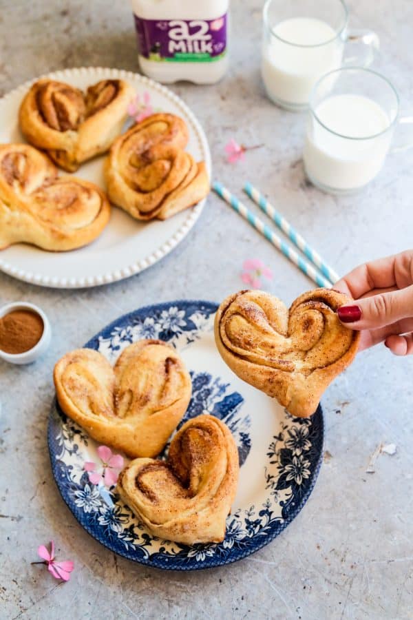 Sweet and fluffy Russian cinnamon sugar buns recipe (Plushki). Perfect for any tea party!