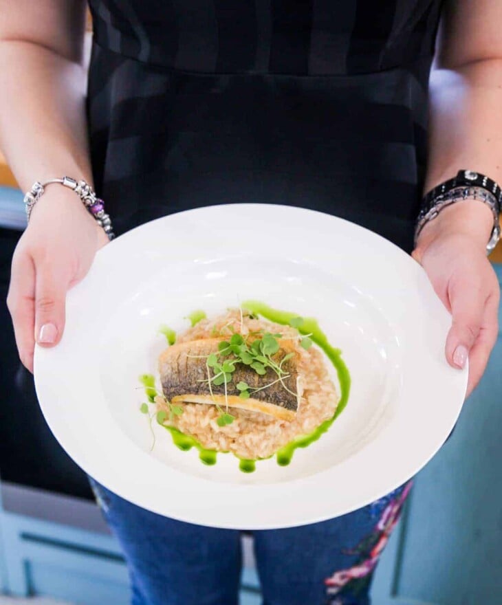 Creamy Seafood Risotto - Little Sunny Kitchen