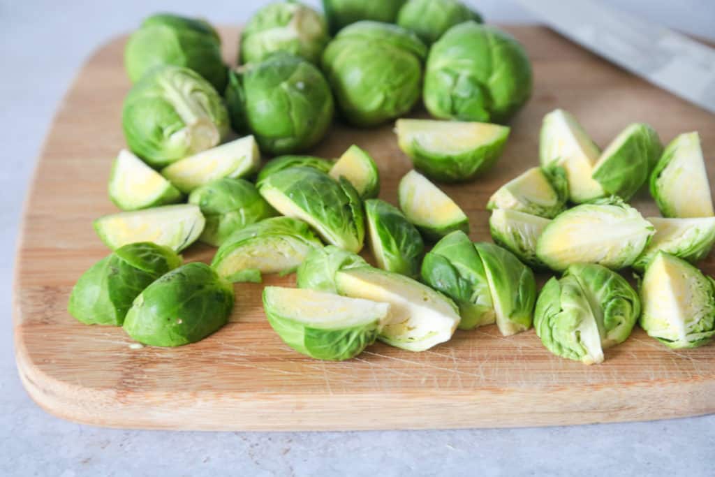 Roasted Brussels Sprouts with Potatoes and Cranberries Little Sunny