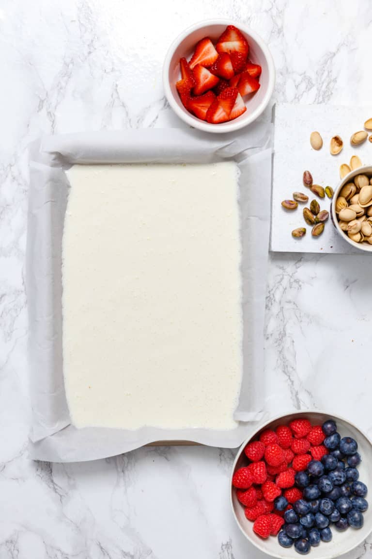 Easy Frozen Yogurt Bark Recipe Little Sunny Kitchen