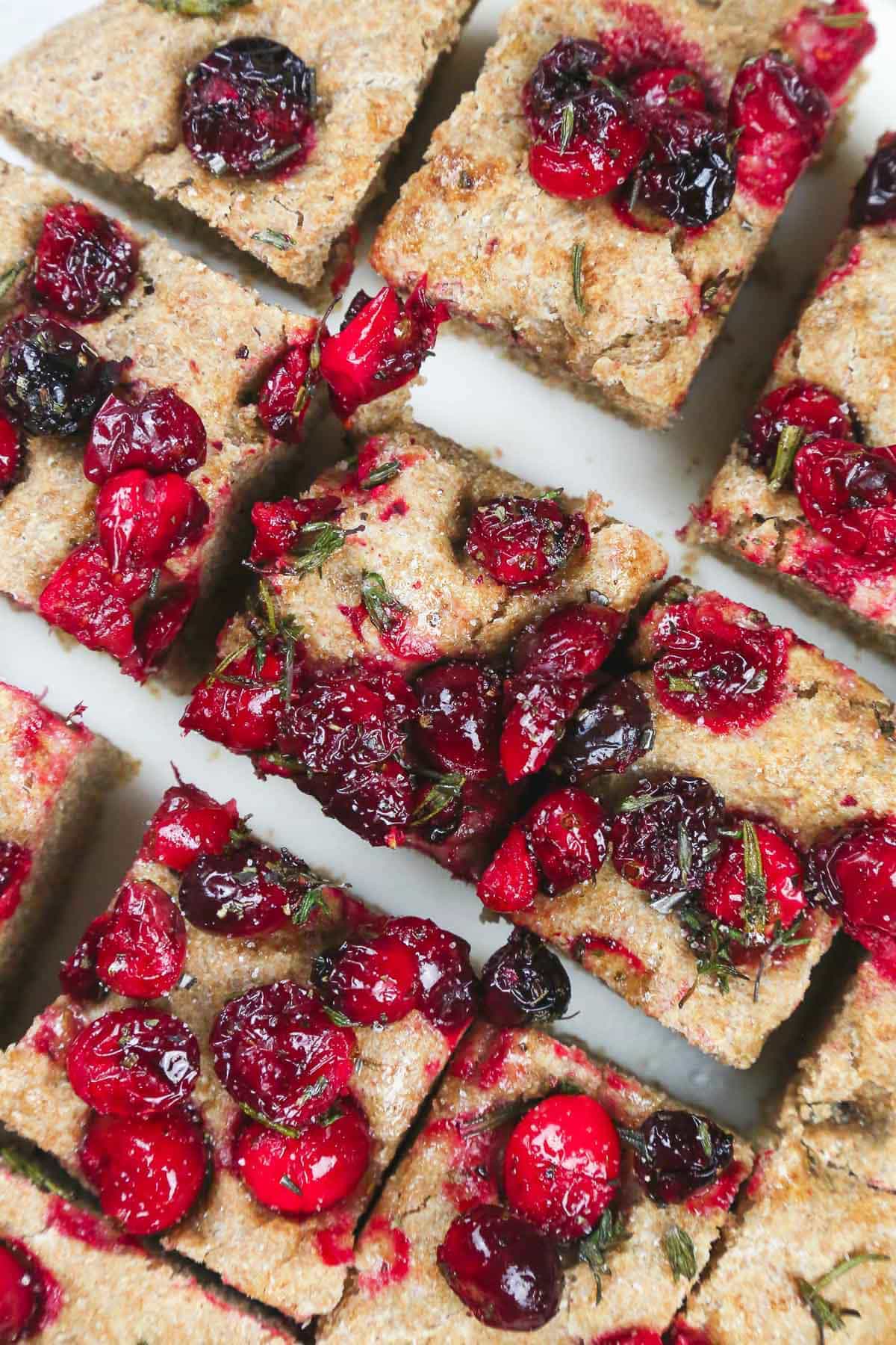 Vegan Cranberry Bread (Savoury)