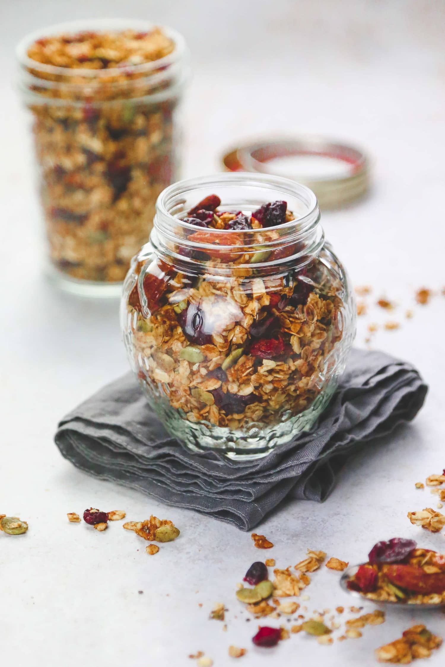 vegan granola recipe, healthy holiday breakfasts