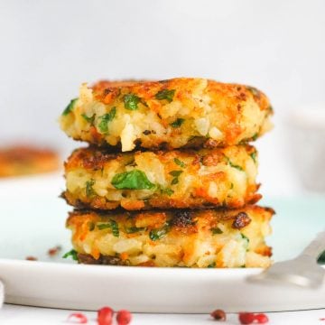 Vegan potato cakes 1