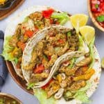 Instant pot chicken fajitas