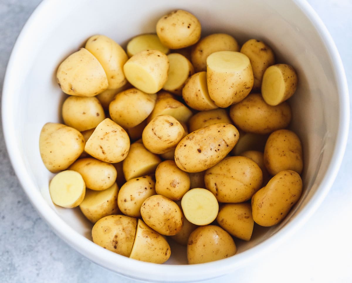 Butter Steamed New Potatoes (Smordampete Nypoteter) Recipe 