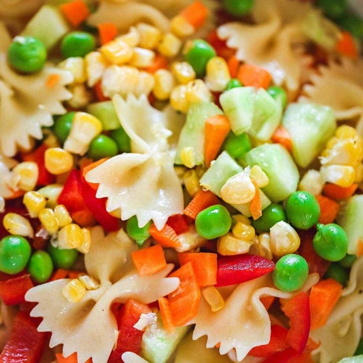 Kid-Friendly Pasta Salad - Little Sunny Kitchen