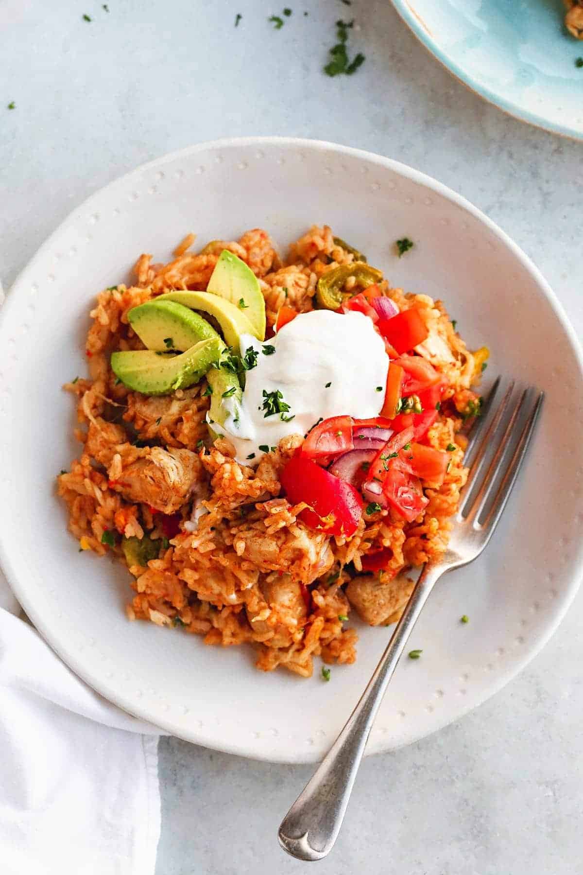 Instant Pot Fajita Rice Bowls