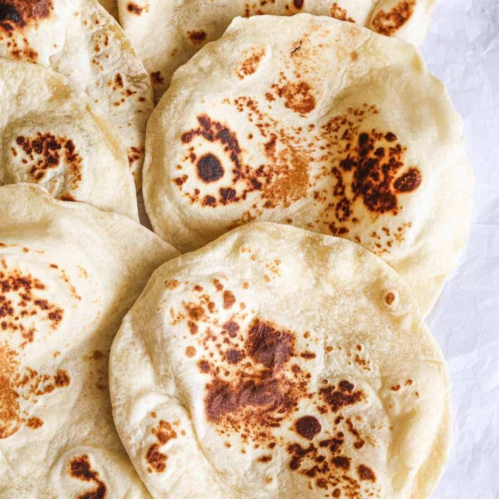 Easy 2Ingredient Yogurt Flatbreads Little Sunny Kitchen