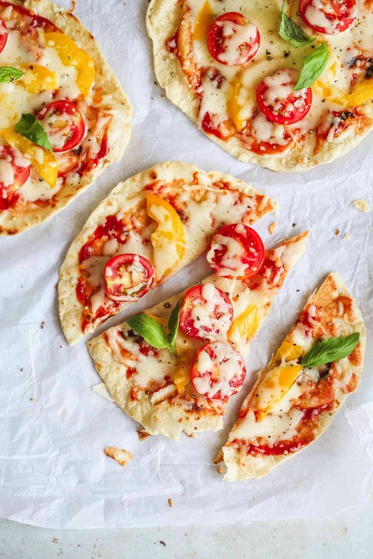 Easy Flatbread Pizza Recipe Kid Friendly
