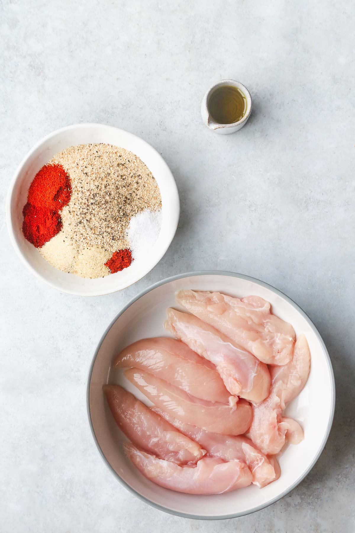 Air Fryer Chicken Tenders ingredients