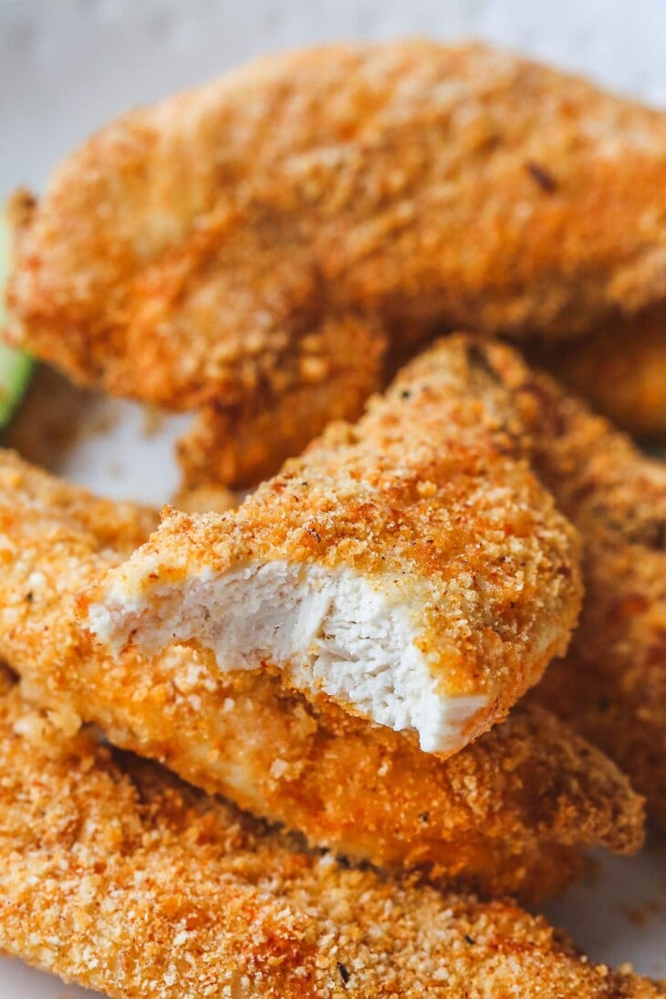 Crispy Air Fryer Chicken Tenders - Little Sunny Kitchen