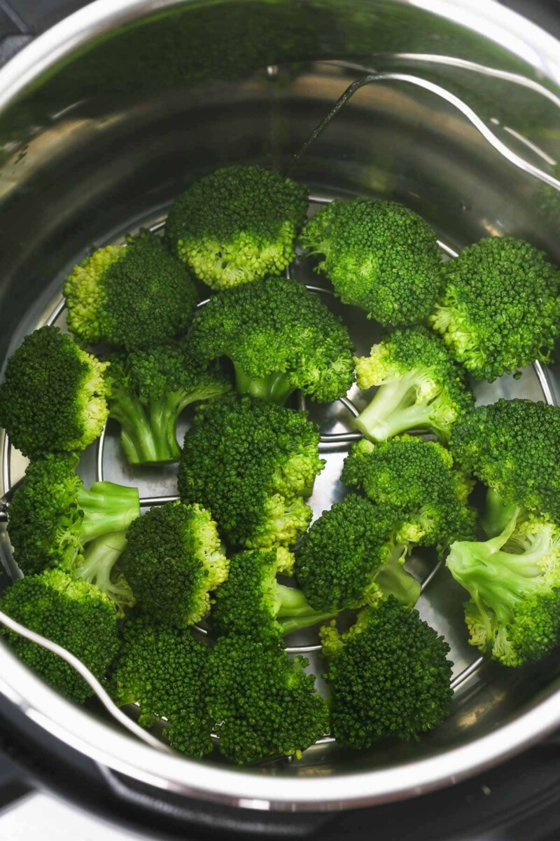 Instant Pot Steamed Broccoli (firm not mushy!) Little Sunny Kitchen