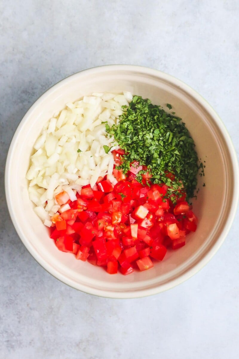 Pico De Gallo Salsa - Little Sunny Kitchen