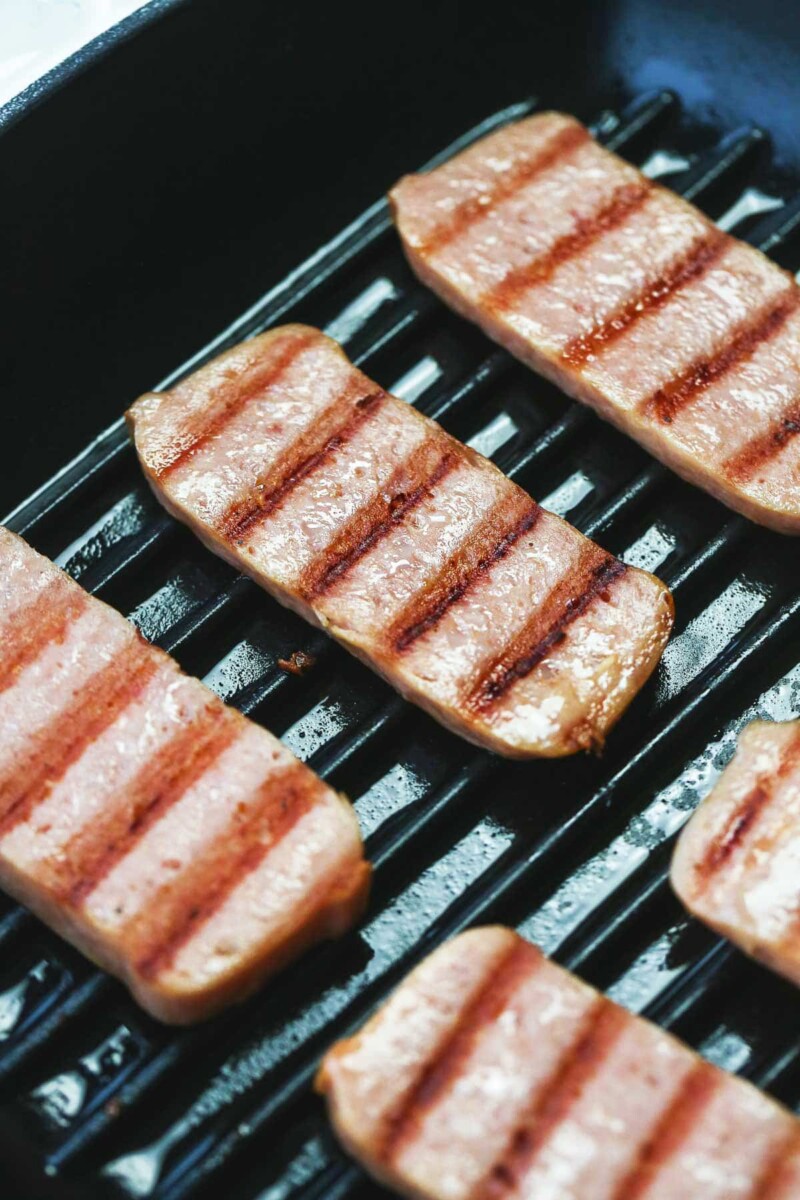 Grilled SPAM Steak Sandwich Little Sunny Kitchen