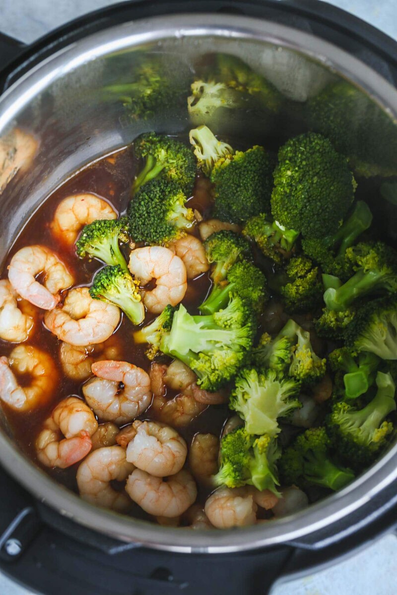 Instant Pot Shrimp and Broccoli Little Sunny Kitchen