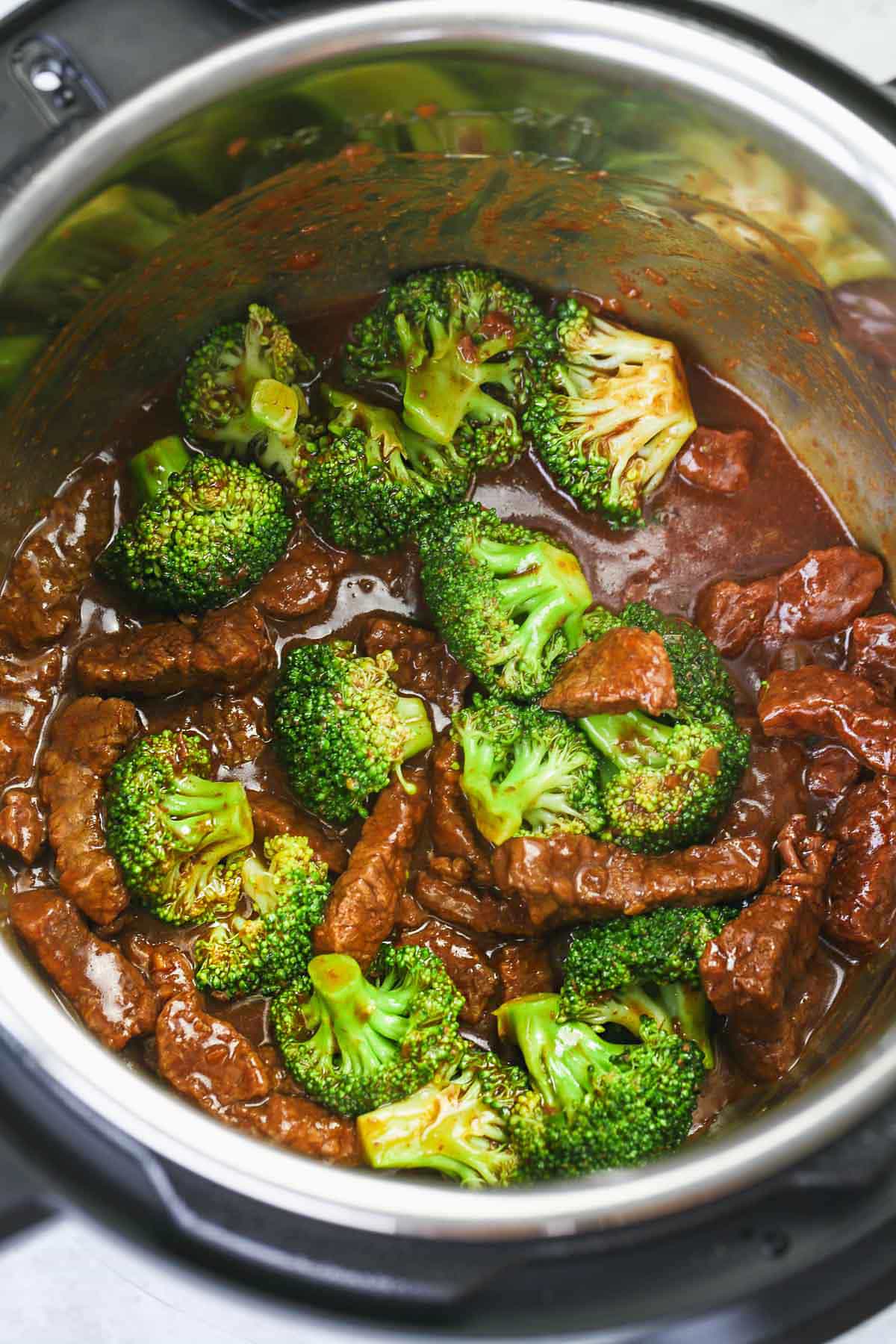 easy beef and broccoli instant pot