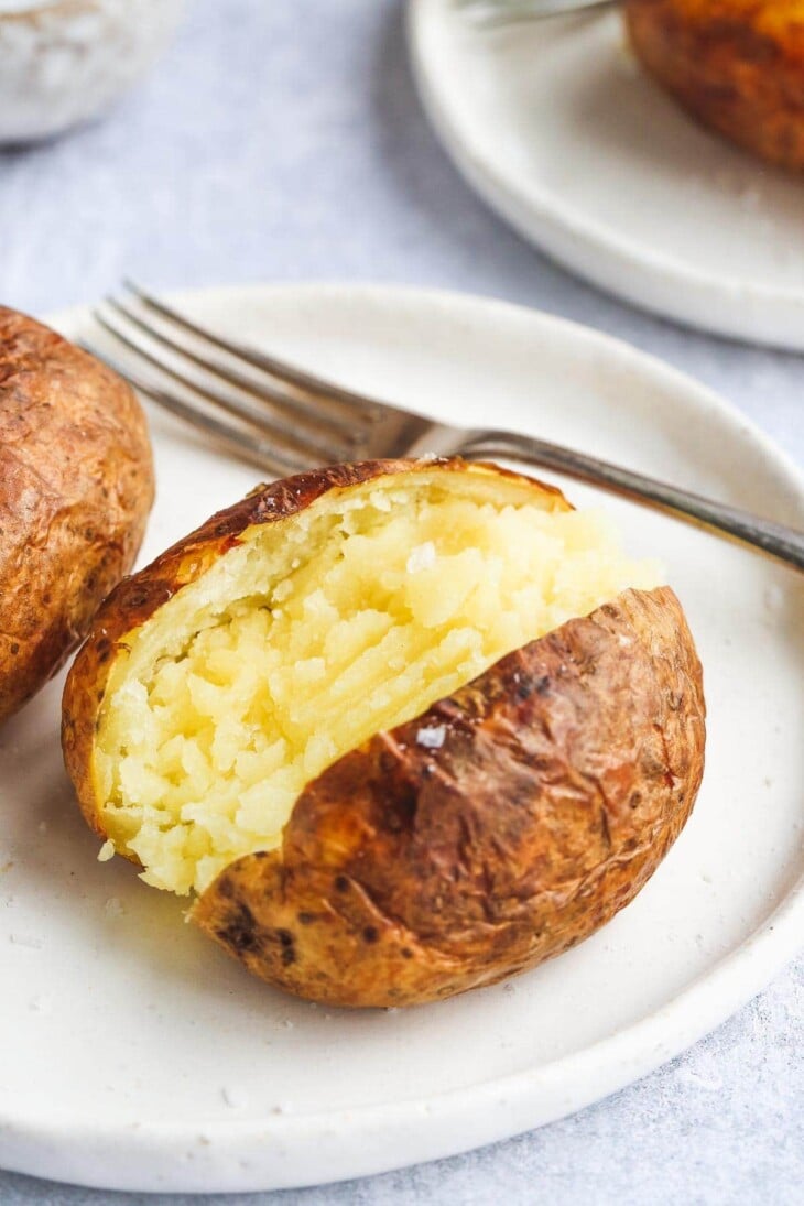 Air Fryer Baked Potato - Little Sunny Kitchen