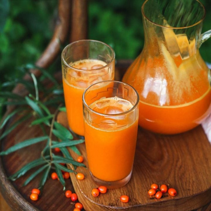 Sea Buckthorn Benefits & Juice Recipe Little Sunny Kitchen