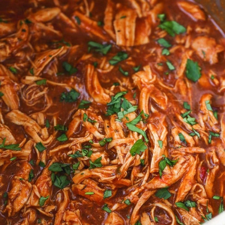 Mexican Instant Pot Shredded Chicken | Little Sunny Kitchen