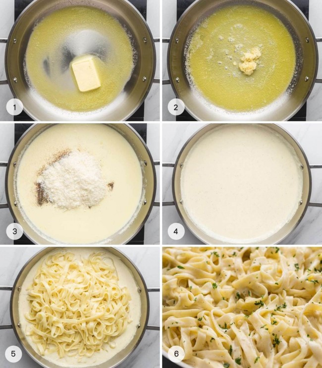 Easy Alfredo Sauce Recipe Little Sunny Kitchen