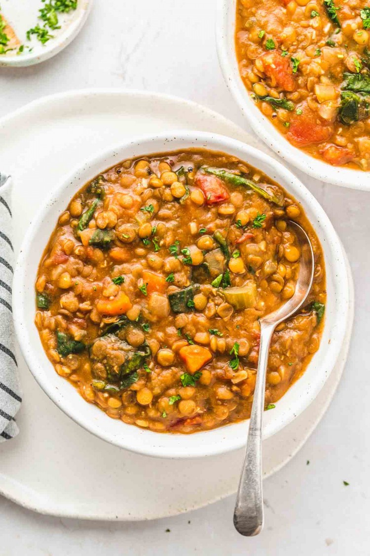 Quick & Easy Instant Pot Lentil Soup Little Sunny Kitchen