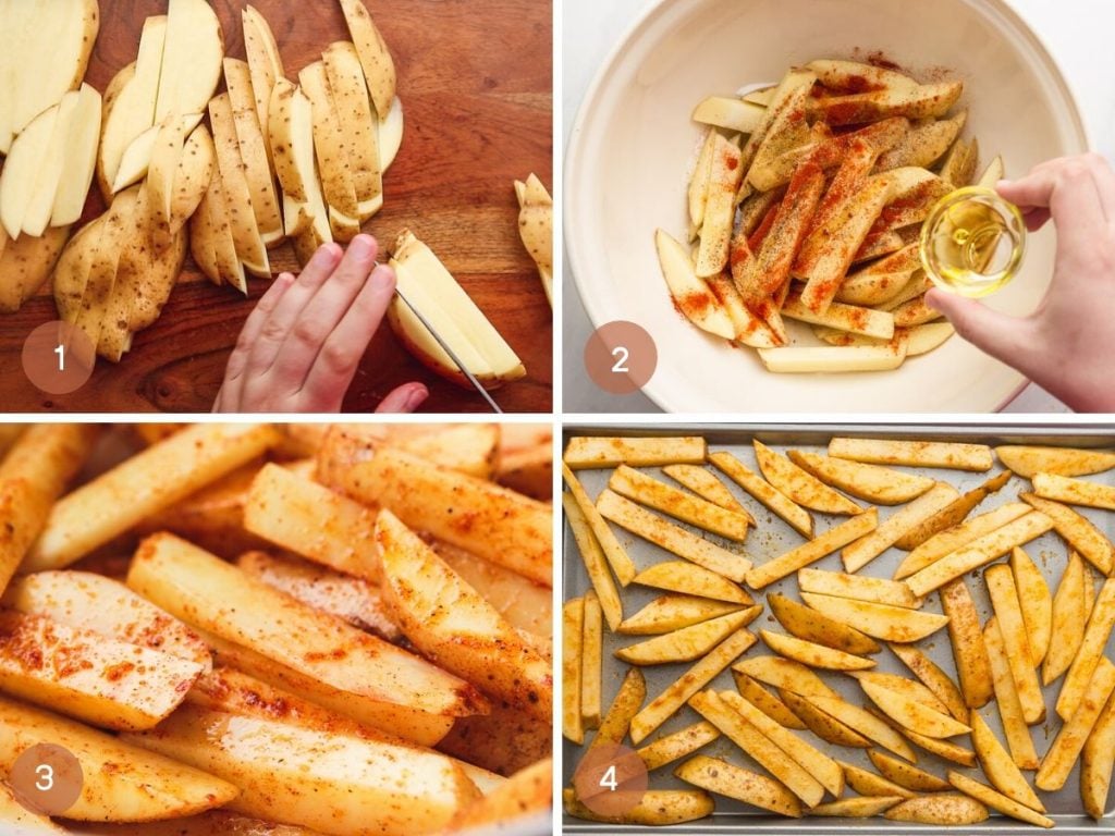 Fries Cook Best Crispy Baked French Fries Recipe - Little Sunny Kitchen