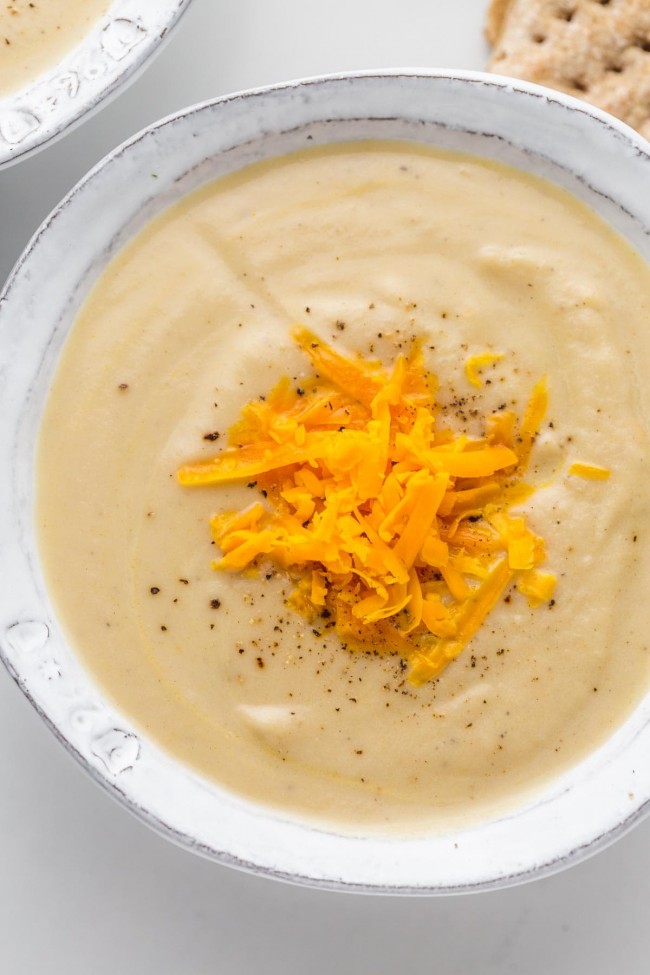 Instant Pot Cauliflower Soup Little Sunny Kitchen