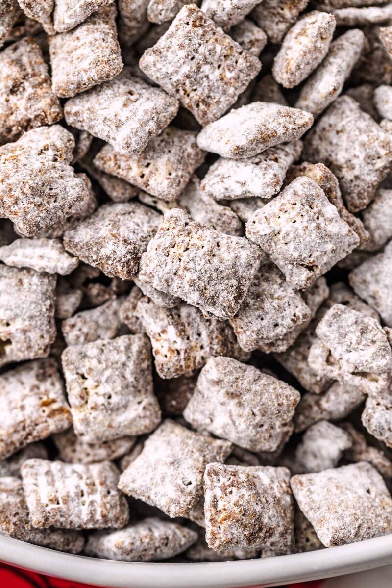 Puppy Chow Recipe (Muddy Buddies) - Little Sunny Kitchen