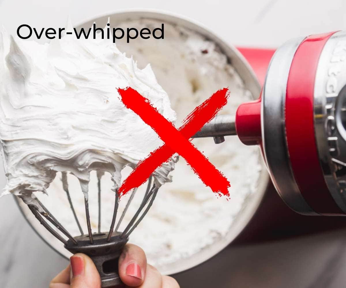 Over whipped candy mixture, and a kitchenaid stand mixer