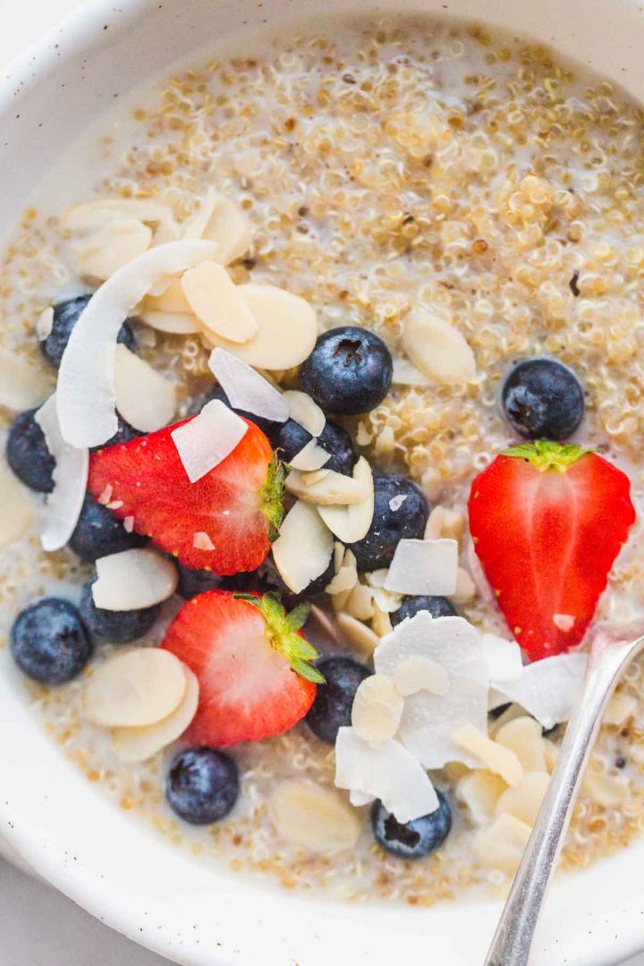 Easy Quinoa Porridge Recipe Little Sunny Kitchen