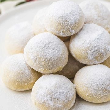 Easy 6-Ingredient Italian Wedding Cookies | Little Sunny Kitchen