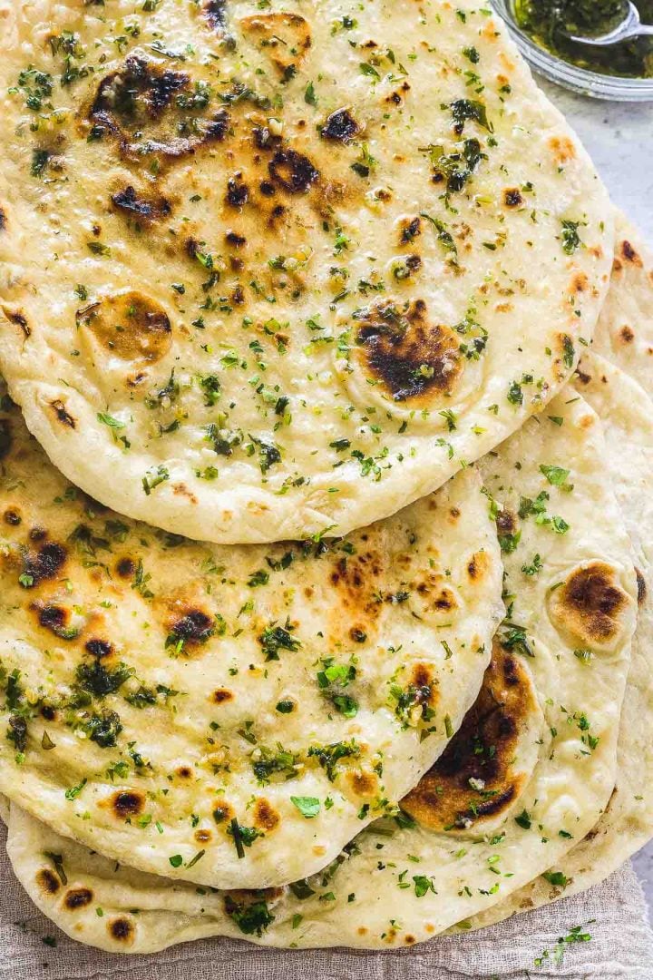 Easy Naan Bread (From Scratch Recipe) | Little Sunny Kitchen
