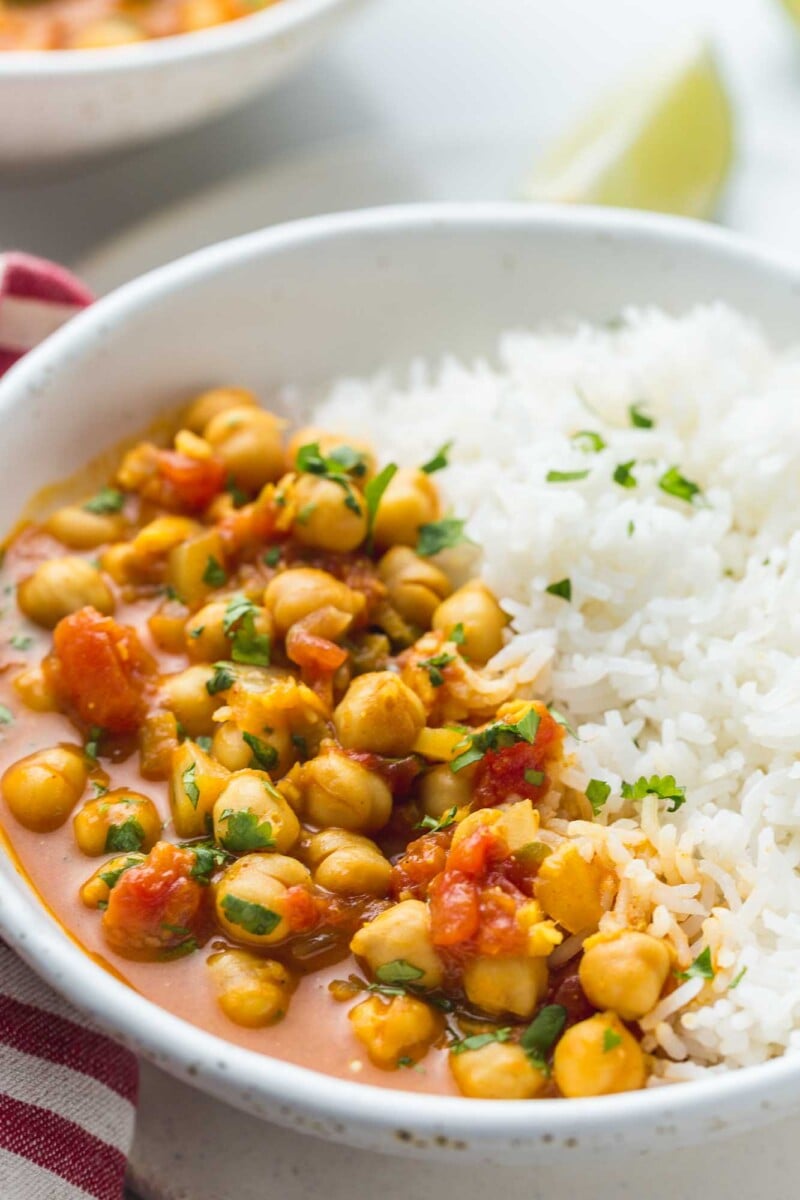 Easy Chickpea Curry (Vegan & Gluten Free) Little Sunny Kitchen