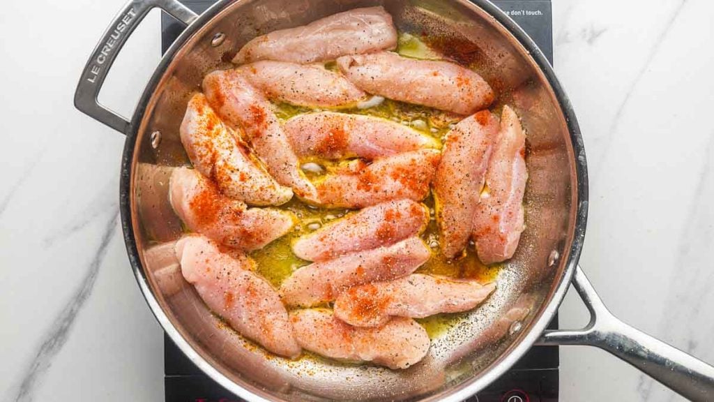 Garlic Butter Chicken Tenders Little Sunny Kitchen