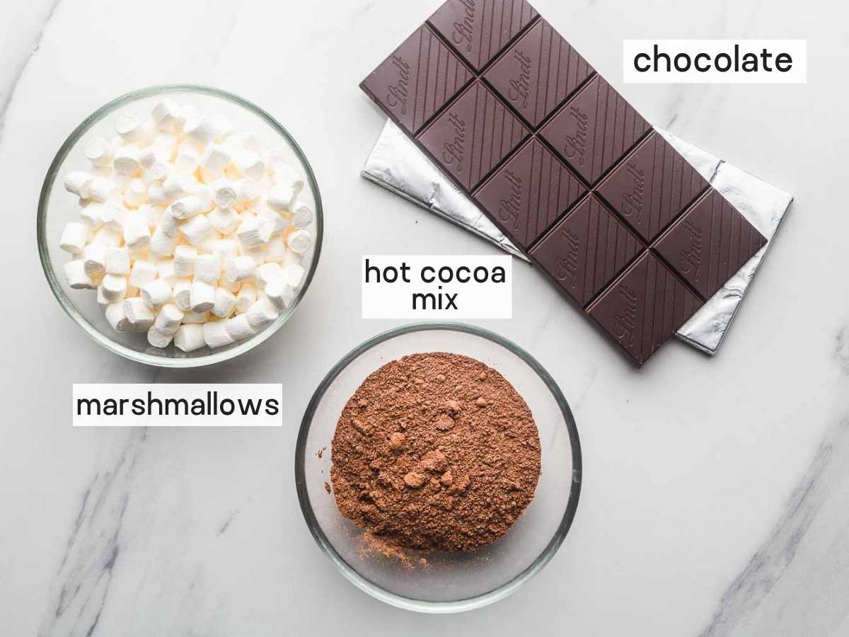 Hot Chocolate Bombs Ingredients
