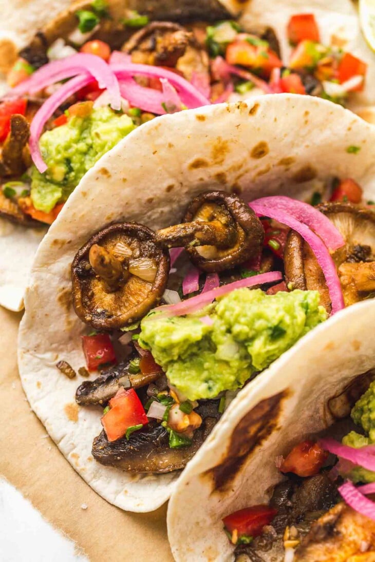 Portobello Mushroom Tacos Recipe - Little Sunny Kitchen