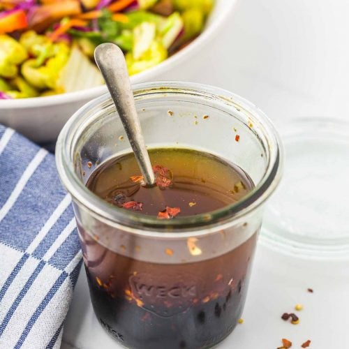 Easy Asian Salad Dressing Recipe Little Sunny Kitchen   Asian Salad Dressing 2 500x500 