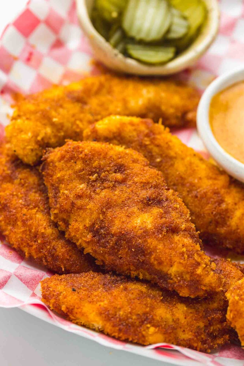 Air Fryer Nashville Style Hot Chicken Little Sunny Kitchen