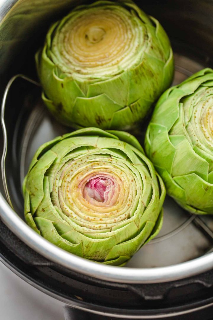 Instant Pot Steamed Artichokes Little Sunny Kitchen