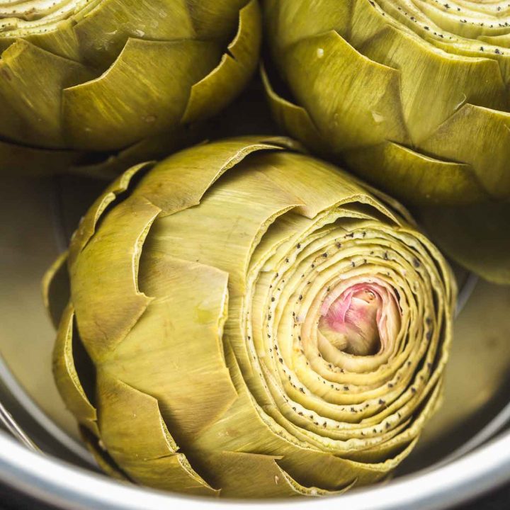 Instant Pot Steamed Artichokes Little Sunny Kitchen