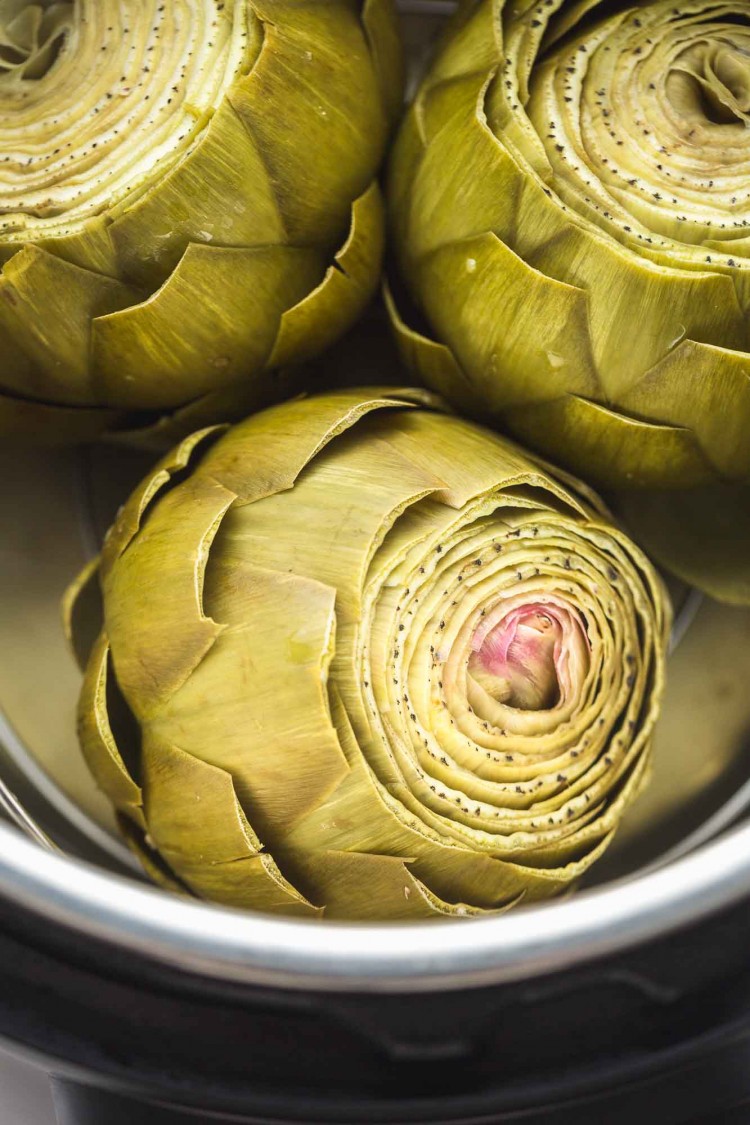 Instant Pot Steamed Artichokes Little Sunny Kitchen