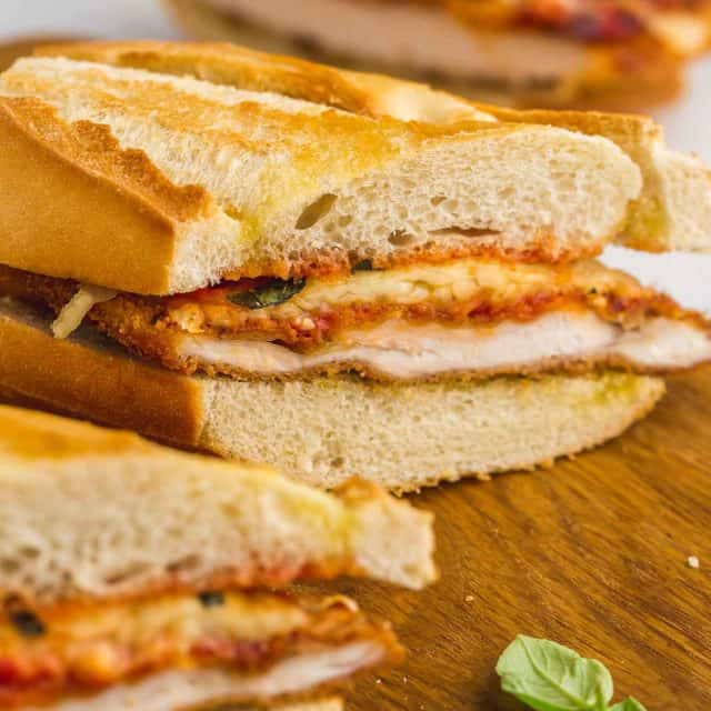 Chicken Parmesan Sandwich (Cheesecake Factory Copycat)