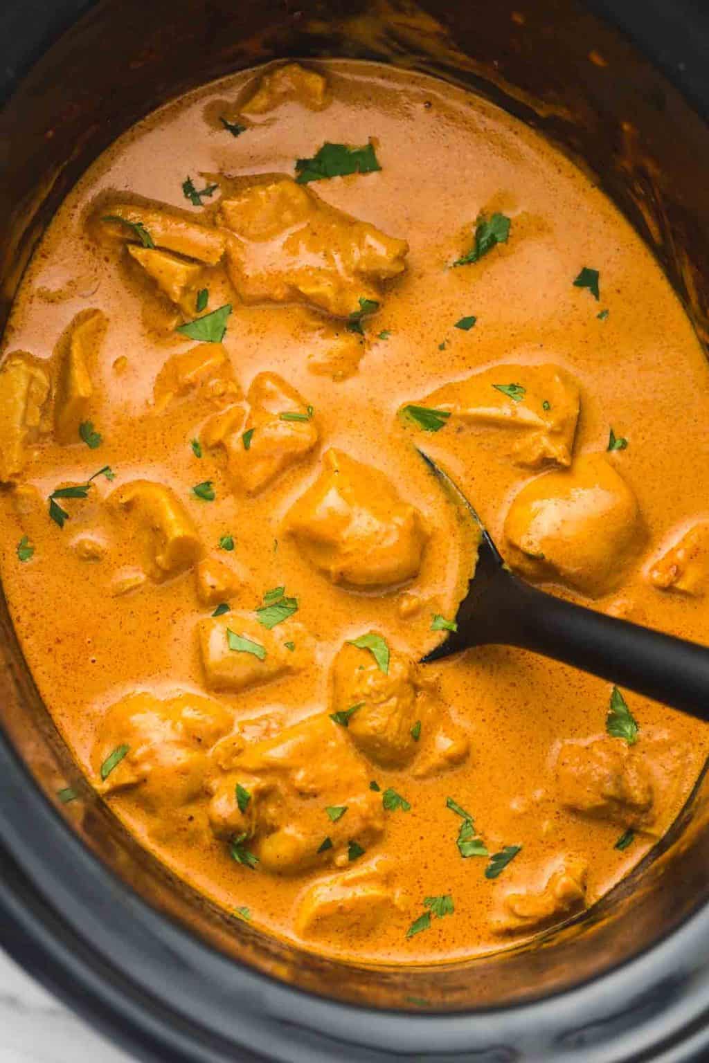 Slow Cooker Butter Chicken Recipe Little Sunny Kitchen