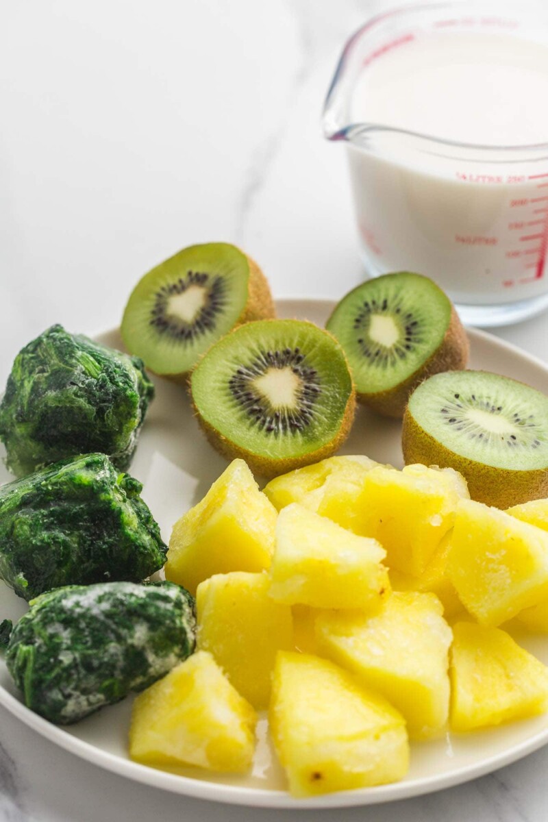 Easy Spinach Smoothie Recipe Little Sunny Kitchen