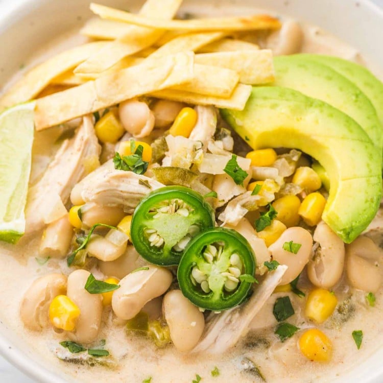 Crockpot White Chicken Chili - StoneGable