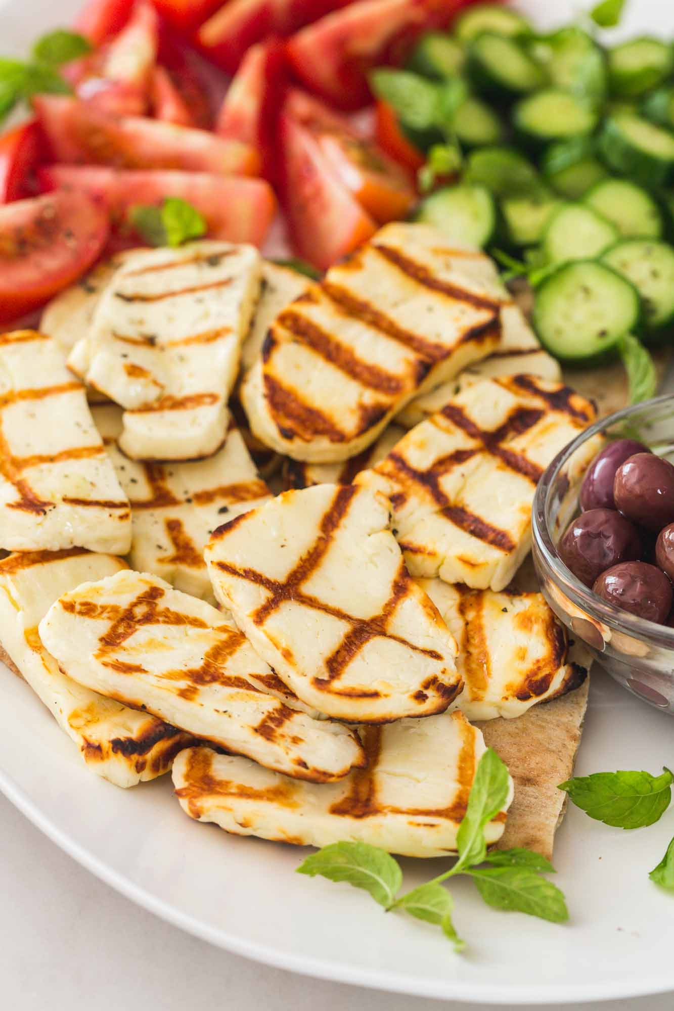 Grilled Halloumi Cheese Recipe (The Cheese That Doesn’t Melt!)